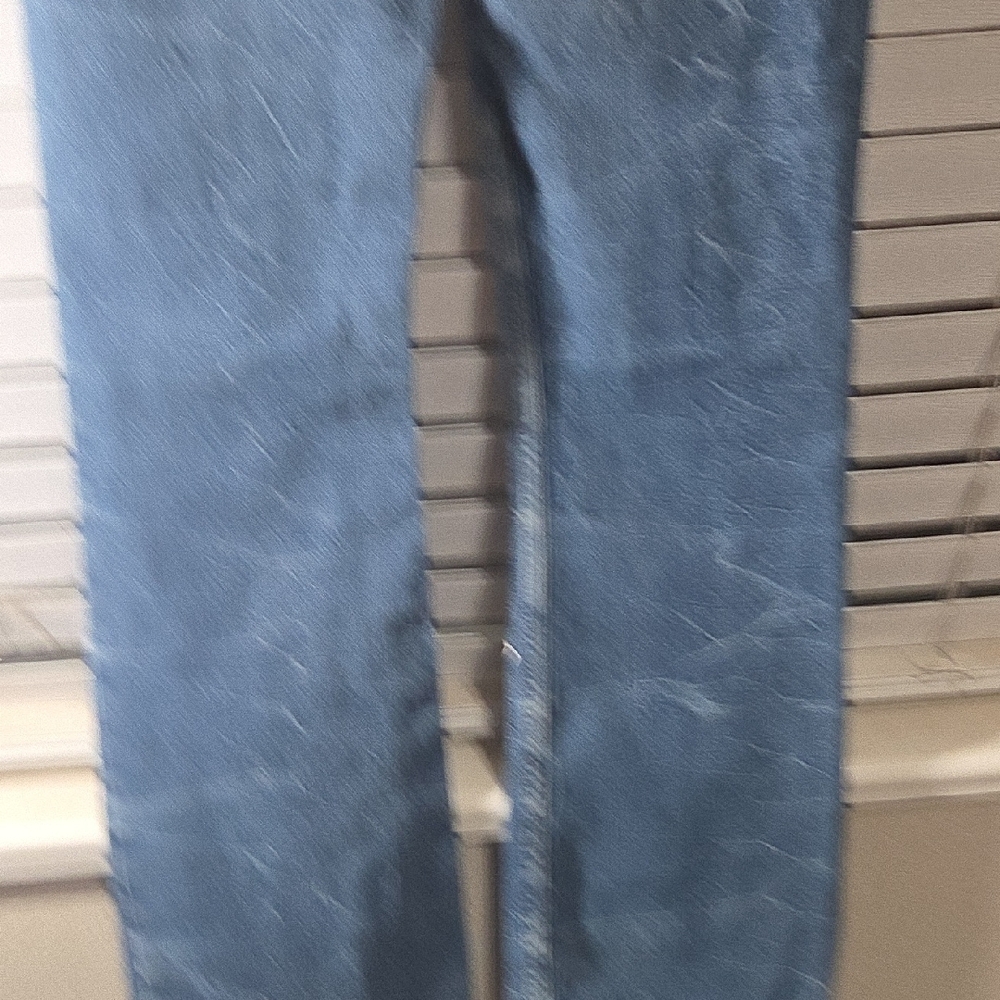 Arizona Jean Company Blue Denim Flare Jeans with Floral Patchwork - Picture 15 of 16